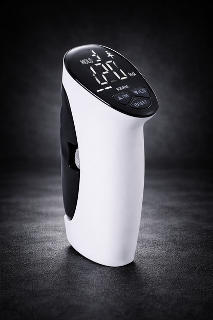 Digital Hand Grip Strength Trainer with LCD Display, featuring LED display and handheld design for grip strength testing.