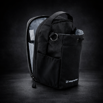 MagnaFlex Gym Bag - Magnetic Bag with sleek design, water bottle pocket and durable fabric for fitness essentials.
